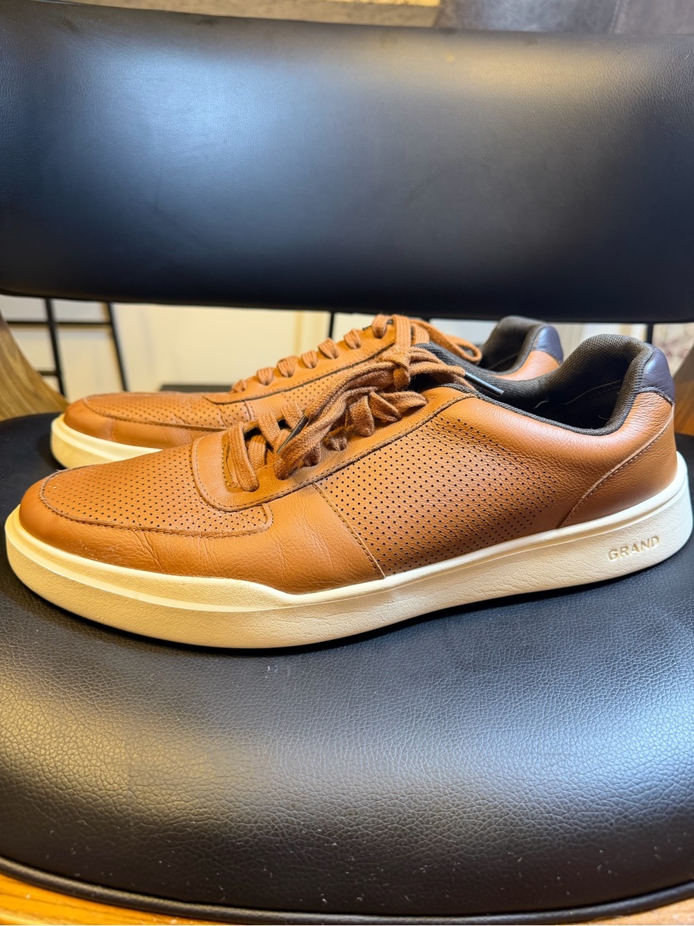 Cole Haan Men's Grand Crosscourt Modern Tennis Sneaker Style C35816 size 12w